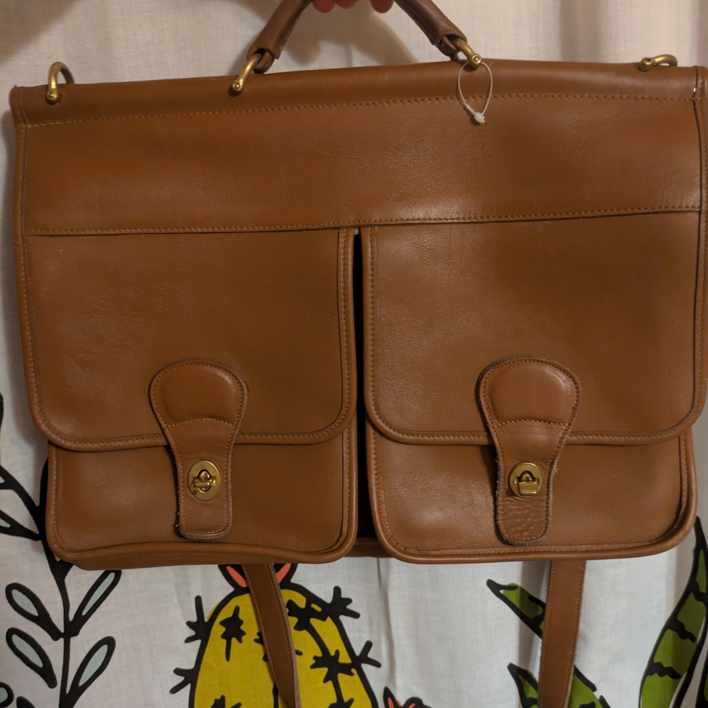 Brown Leather Men's Bag